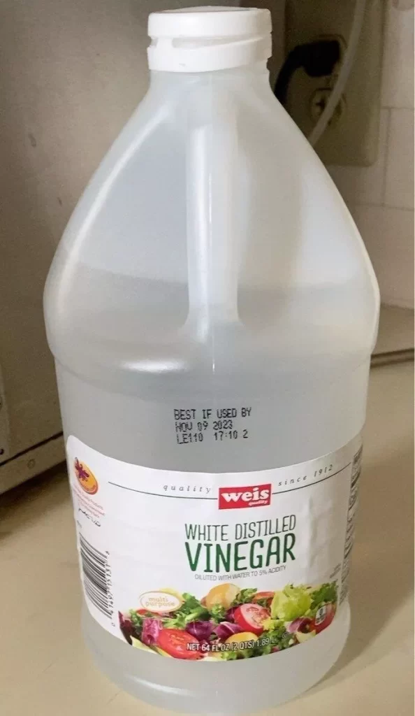 vinegar for solar panels